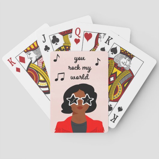 Darling Valentijn III Pokerkaarten (Achterkant)