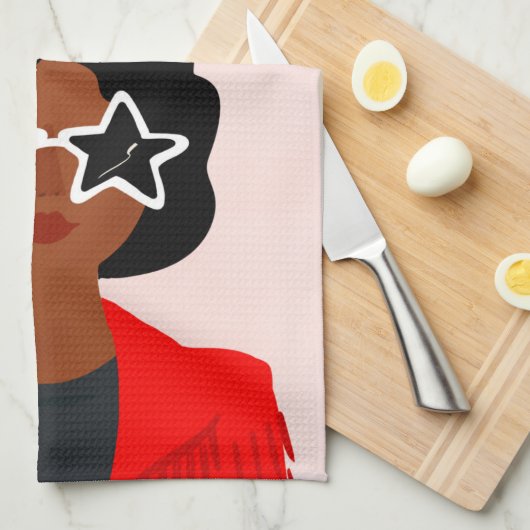 Darling Valentijn III Theedoek (Quarter Fold)