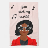 Darling Valentijn III Theedoek (Verticaal)