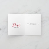 Darling Yorkie Valentijn Feestdagen Kaart (Binnen)