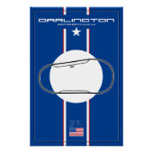 Darlington Speedway Perfect Poster (Voorkant)