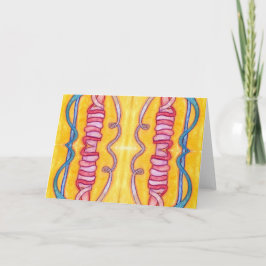 Darm Wenskaart Kaart