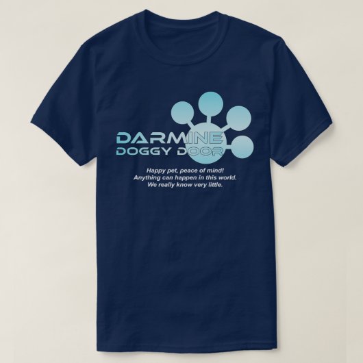 Darmine Doggy Door itysl T-shirt (Design voorkant)