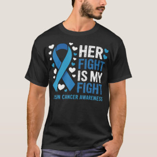 Darmkanker Haar Strijd Is Mijn Strijd Darmkanker T-shirt