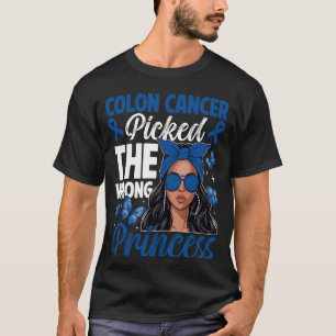 Darmkanker koos de verkeerde prinsessen vrouwen me t-shirt