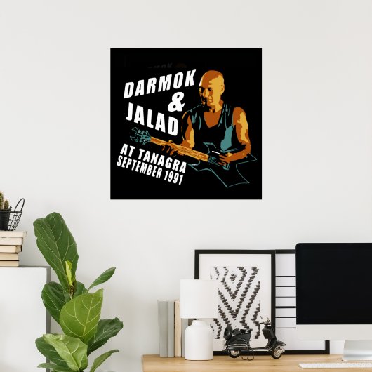Darmok en Jalad in Tanagra Poster (Thuiskantoor)