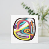 Darmreactie platte Kaart (Staand voorkant)