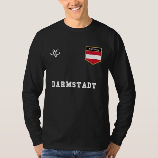 DARMSTADT Austria Vintage Sports T-shirt (Voorkant)
