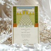 Darmstadt Duitsland Art Nouveau & Jugendstil Huwel Kaart