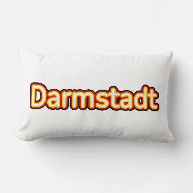 Darmstadt Duitsland Kussen (Voorkant)