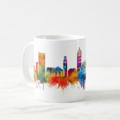 Darmstadt Duitsland Skyline Koffiemok (Voorkant links)