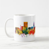 Darmstadt Duitsland Skyline Koffiemok (Links)