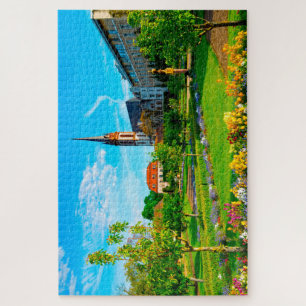 Darmstadt Hessen Duitsland. Legpuzzel