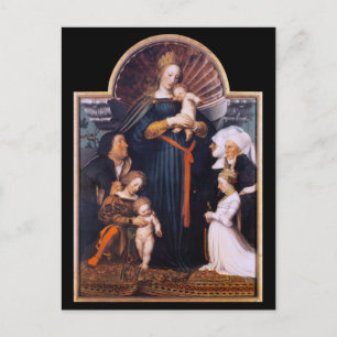 Darmstadt Madonna, Holbein de Younger Briefkaart