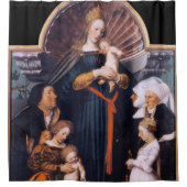 Darmstadt Madonna, Holbein de Younger Douchegordijn (Voorkant)