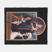 Darmstadt Madonna, Holbein de Younger Fleece Deken (Voorkant (Horizontaal))