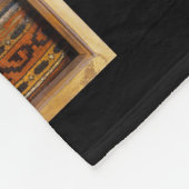 Darmstadt Madonna, Holbein de Younger Fleece Deken (Hoek)