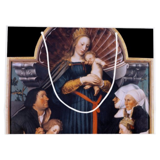 Darmstadt Madonna, Holbein de Younger Groot Cadeauzakje (Achterkant)
