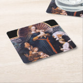 Darmstadt Madonna, Holbein de Younger Kartonnen Onderzetters (Schuin)