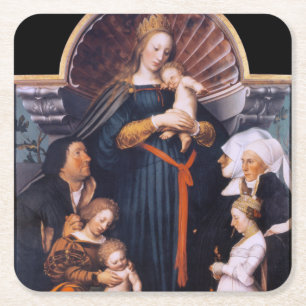 Darmstadt Madonna, Holbein de Younger Kartonnen Onderzetters