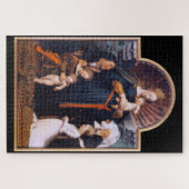 Darmstadt Madonna, Holbein de Younger Legpuzzel (Horizontaal)