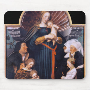 Darmstadt Madonna, Holbein de Younger Muismat