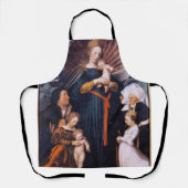 Darmstadt Madonna, Holbein de Younger Schort (Voorkant)