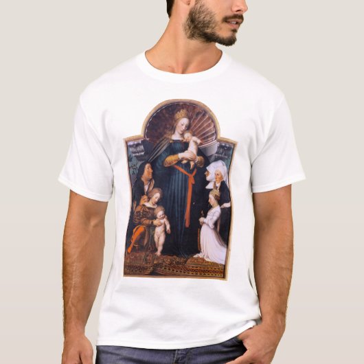 Darmstadt Madonna, Holbein de Younger T-shirt (Voorkant)