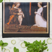 Darmstadt Madonna, Holbein de Younger Theedoek (Gevouwen)