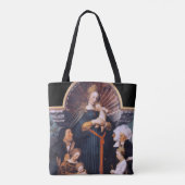 Darmstadt Madonna, Holbein de Younger Tote Bag (Achterkant)