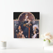 Darmstadt Madonna, Holbein de Younger Vierkante Klok (Huis)