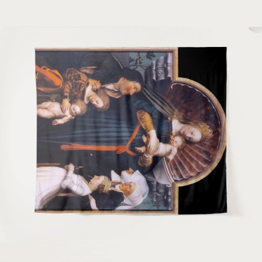 Darmstadt Madonna, Holbein de Younger Wandkleed (Voorkant (horizontaal))