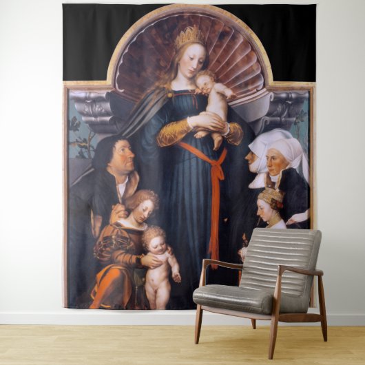 Darmstadt Madonna, Holbein de Younger Wandkleed (In situ)