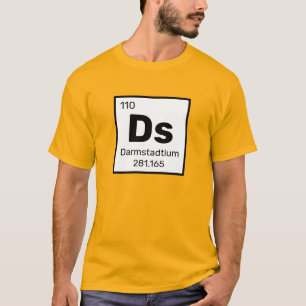 Darmstadtium / Periodiek Tafel - DS Element T-shir T-shirt
