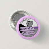 Darn Best Demisexual Ronde Button 3,2 Cm (Voorkant /achterkant)