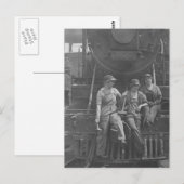 Darn, ik had naar het college moeten gaan -  briefkaart (Voorkant / Achterkant)