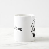 DARN-Mok - Wit Koffiemok (Center)