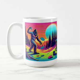 Darn Trees   Bigfoot Disc Golf Humor Koffiemok