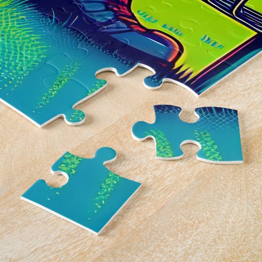 Darn Trees | Bigfoot Disc Golf Humor Legpuzzel (Zijkant)