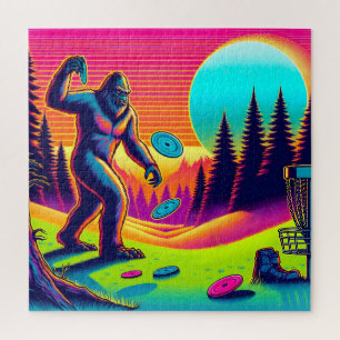 Darn Trees Bigfoot Disc Golf Humor Legpuzzel
