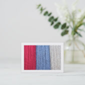 Darning Thread (grens) Visitekaartje (Staand voorkant)