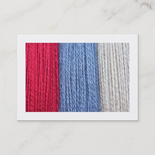 Darning Thread (grens) Visitekaartje (Voorkant)