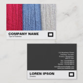 Darning Thread Visitekaartje (Voorkant / Achterkant)