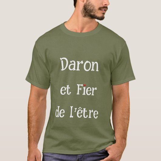 Daron et fier de t-shirt (Voorkant)