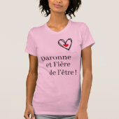 Daronne Pink T-shirt (Voorkant)