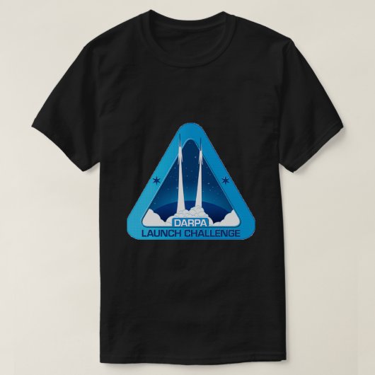 DARPA Quick Launch Challenge Logo T-shirt (Design voorkant)