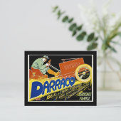 Darraco  Race Car - Suresnes Frankrijk Briefkaart (Staand voorkant)