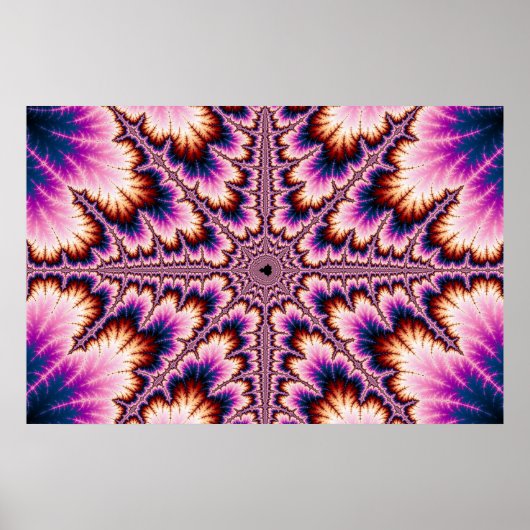 Darren4 - Fractaal Poster (Voorkant)