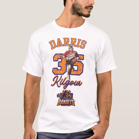 Darris Kilgour Buffalo Bandits Tribute T-shirt (Voorkant)