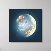 DARSHAN van de Maan - Ingewikkeld Canvas (Voorkant)